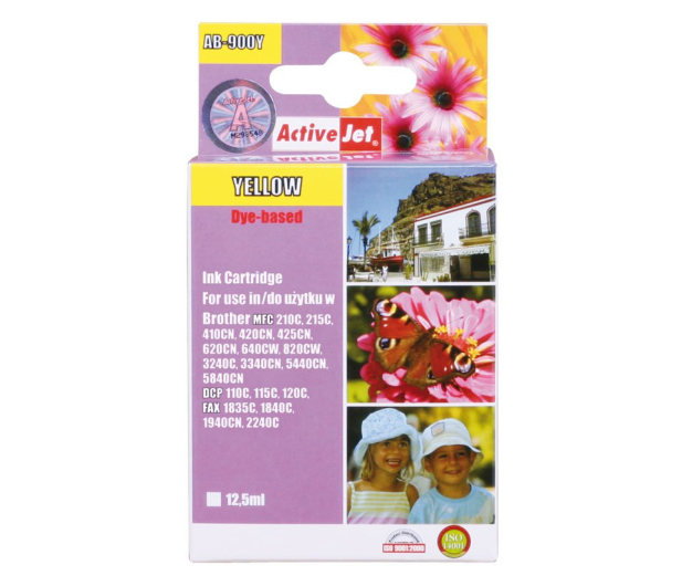 ActiveJet AB-900Y yellow 12,5ml (LC900Y) - 18026 - zdjęcie